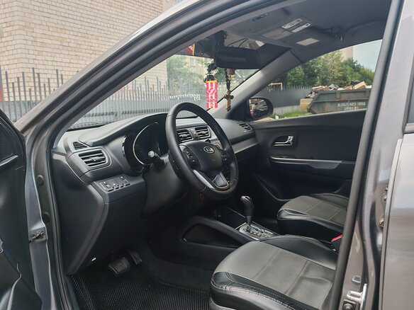 2012 Kia Rio 4-speed III, серый, 800000 рублей - вид 10