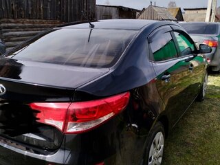 2016 Kia Rio III Рестайлинг, чёрный, 1050000 рублей, вид 4