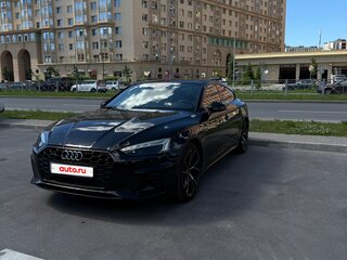 2022 Audi A5 Sportback 40 TFSI II (F5) Рестайлинг, чёрный, 4800000 рублей, вид 2