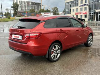 2018 Lada (ВАЗ) Vesta SW I, красный, 689000 рублей, вид 3