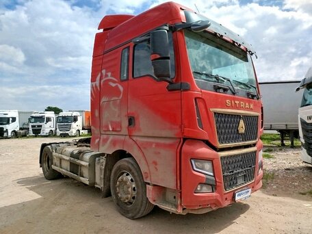 2023 Sinotruk Sitrak C7H MAX, красный, 3387834 рублей, вид 2