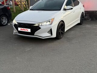 2019 Hyundai Elantra Sport VI (AD) Рестайлинг, белый, 2000000 рублей, вид 1