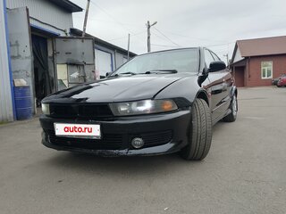 1998 Mitsubishi Galant VIII Рестайлинг, чёрный, 248000 рублей, вид 1