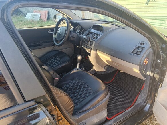 2006 Renault Megane II Рестайлинг, чёрный - вид 6
