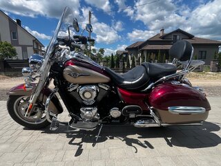 2009 Kawasaki VN1700 Vulcan, красный, 580000 рублей, вид 1