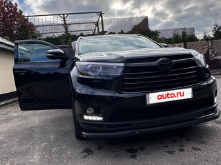2014 Toyota Highlander III (XU50), чёрный, 3100000 рублей, вид 2