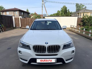 2012 BMW X3 20d xDrive II (F25), белый, 1695000 рублей, вид 2