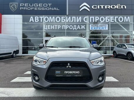 2013 Mitsubishi ASX I Рестайлинг, серый, 1380000 рублей, вид 2