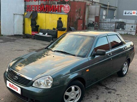 2011 Lada (ВАЗ) Priora I, зелёный, 499999 рублей, вид 2