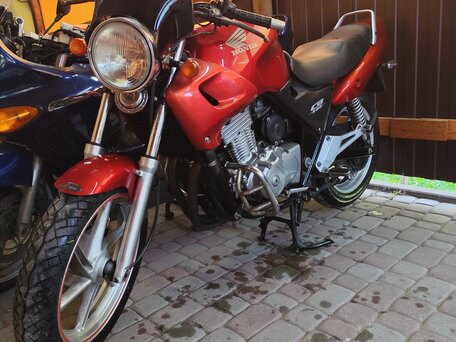 2004 Honda CB 500, красный, 234000 рублей, вид 3