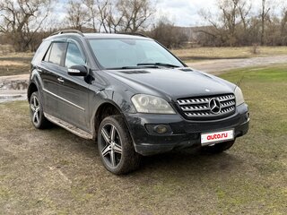 2008 Mercedes-Benz M-Класс 550 II (W164) Рестайлинг, чёрный, 1050000 рублей, вид 3