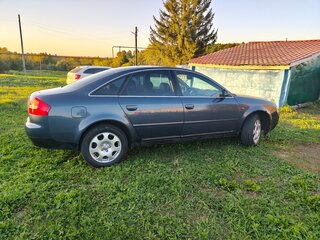 2002 Audi A6 II (C5) Рестайлинг, синий, 520000 рублей, вид 4