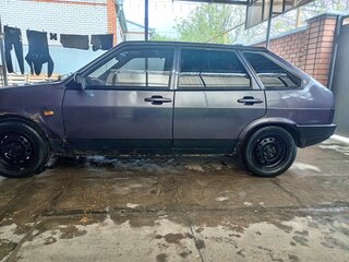 2002 Lada (ВАЗ) 21093i, фиолетовый, 130000 рублей, вид 5