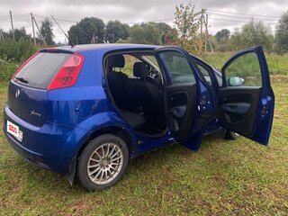 2008 Fiat Punto III Grande Punto, синий, 350000 рублей, вид 5