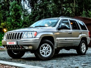 2000 Jeep Grand Cherokee II (WJ), серебристый, 900000 рублей, вид 1