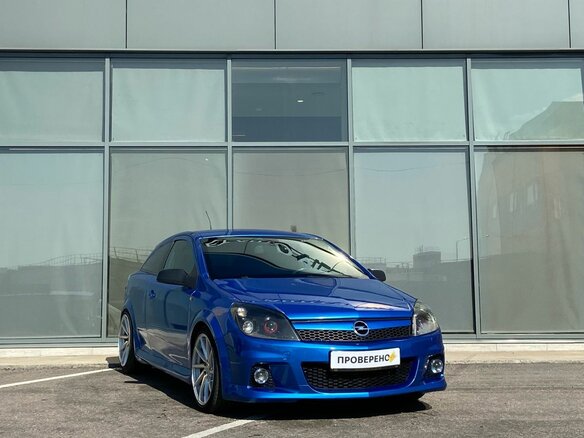 2007 Opel Astra OPC H, синий, 575000 рублей - вид 1