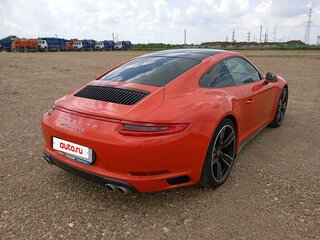 2017 Porsche 911 Carrera 4S VII (991) Рестайлинг, оранжевый, 8948000 рублей, вид 3