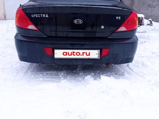 2008 Kia Spectra I Рестайлинг 2, чёрный, 365000 рублей, вид 3