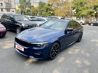 2018 BMW 5 серии 520d xDrive VII (G30/G31/G38), синий, 3650000 рублей, вид 1