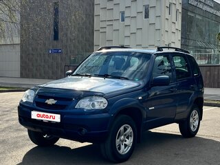 2016 Chevrolet Niva I Рестайлинг, синий, 430000 рублей, вид 1