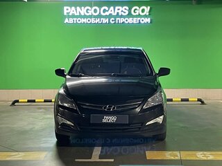 2016 Hyundai Solaris I Рестайлинг, чёрный, 1015000 рублей, вид 2