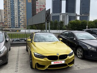 2017 BMW M4 Competition Package F82/F83 Рестайлинг, золотистый, 4999000 рублей, вид 4