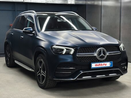 2019 Mercedes-Benz GLE 450 II (V167), синий, 6490000 рублей, вид 3
