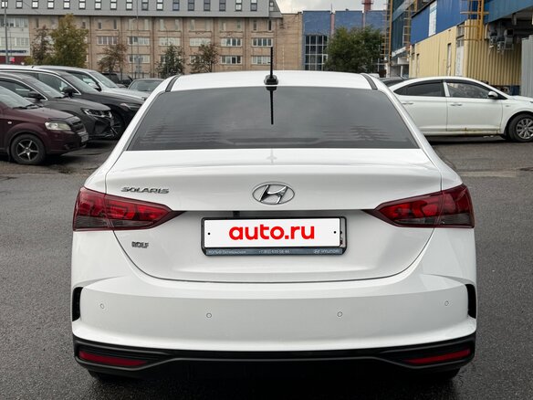 2021 Hyundai Solaris II Рестайлинг, белый - вид 6