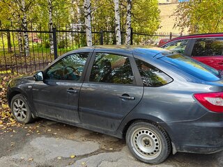 2017 Lada (ВАЗ) Granta I, серебристый, 360000 рублей, вид 3