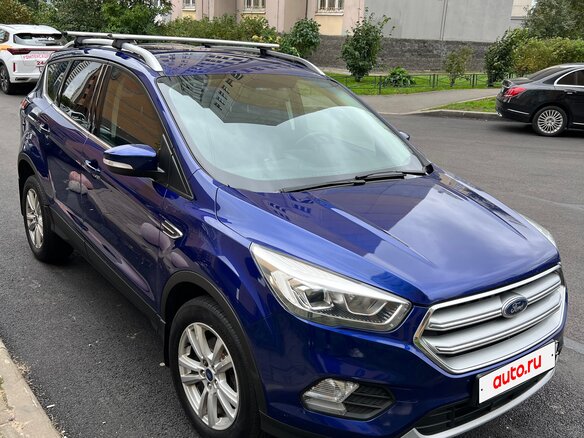 2018 Ford Kuga II Рестайлинг, синий - вид 3