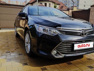 2015 Toyota Camry US Market VII (XV50) Рестайлинг, чёрный, 3000000 рублей, вид 2