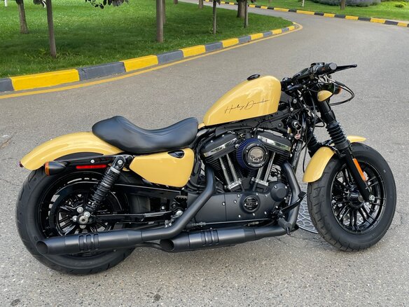2018 Harley-Davidson Forty-Eight, бежевый, 1500000 рублей - вид 5