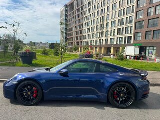 2020 Porsche 911 Carrera 4S VIII (992), синий, 13000000 рублей, вид 2