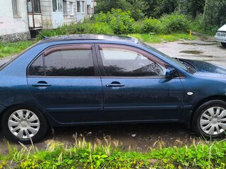 2006 Mitsubishi Lancer IX Рестайлинг, синий, 380000 рублей, вид 4