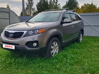 2012 Kia Sorento II Рестайлинг, серебристый, 1450000 рублей, вид 1
