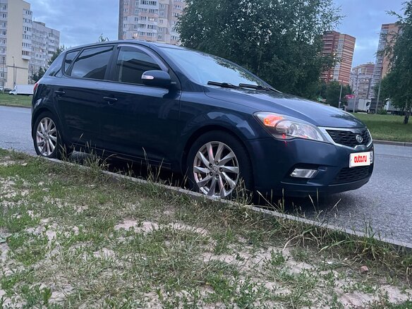 2010 Kia Ceed I Рестайлинг, синий, 570000 рублей - вид 4