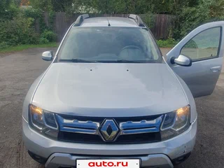 2015 Renault Duster I Рестайлинг, серебристый, 1120000 рублей, вид 1