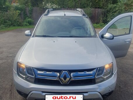 2015 Renault Duster I Рестайлинг, серебристый, 1120000 рублей, вид 1