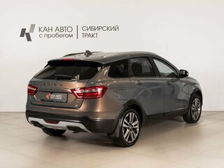 2018 Lada (ВАЗ) Vesta SW Cross I, голубой, 980500 рублей, вид 3