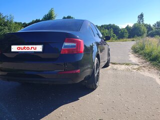 2014 Skoda Octavia III (A7), фиолетовый, 900000 рублей, вид 4