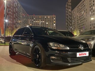 2013 Volkswagen Golf VII, чёрный, 1050000 рублей, вид 3