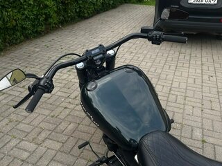 2018 Harley-Davidson Street Bob, зелёный, 1000000 рублей, вид 3