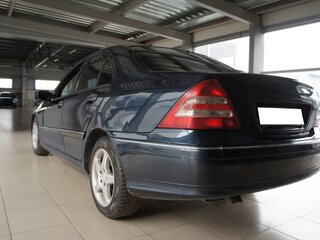 2001 Mercedes-Benz C-Класс 200 II (W203), синий, 450000 рублей, вид 4