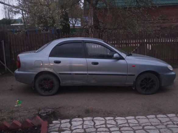 2007 Chevrolet Lanos I, серый - вид 5