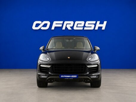 2014 Porsche Cayenne Turbo II Рестайлинг (958), чёрный, 3697414 рублей, вид 3