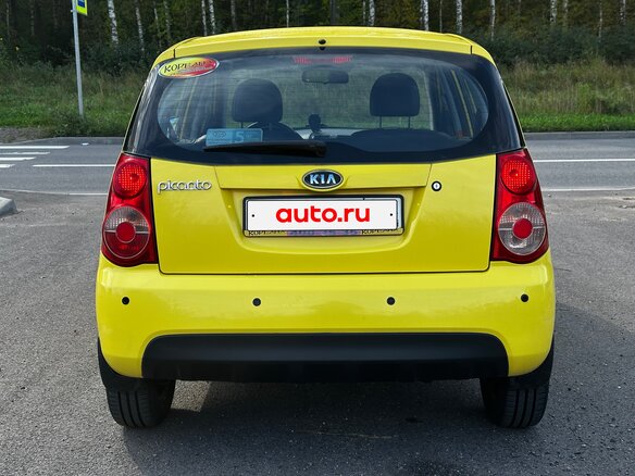 2009 Kia Picanto I Рестайлинг, жёлтый, 540000 рублей - вид 7