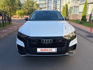 2020 Audi Q8 55 TFSI I (4M), белый, 5450000 рублей, вид 2