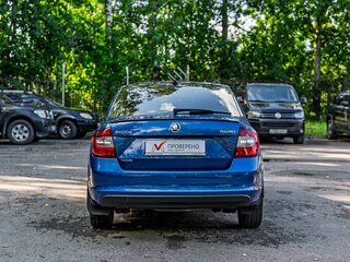 2019 Skoda Rapid I Рестайлинг, синий, 1160000 рублей, вид 4