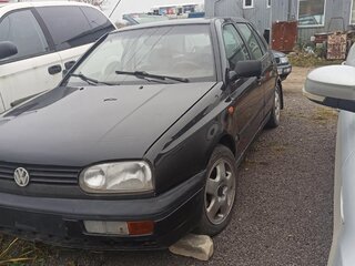 1992 Volkswagen Golf GTI III, чёрный, 180000 рублей, вид 1