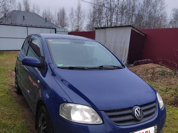 2007 Volkswagen Fox II, синий, 450000 рублей - вид 1